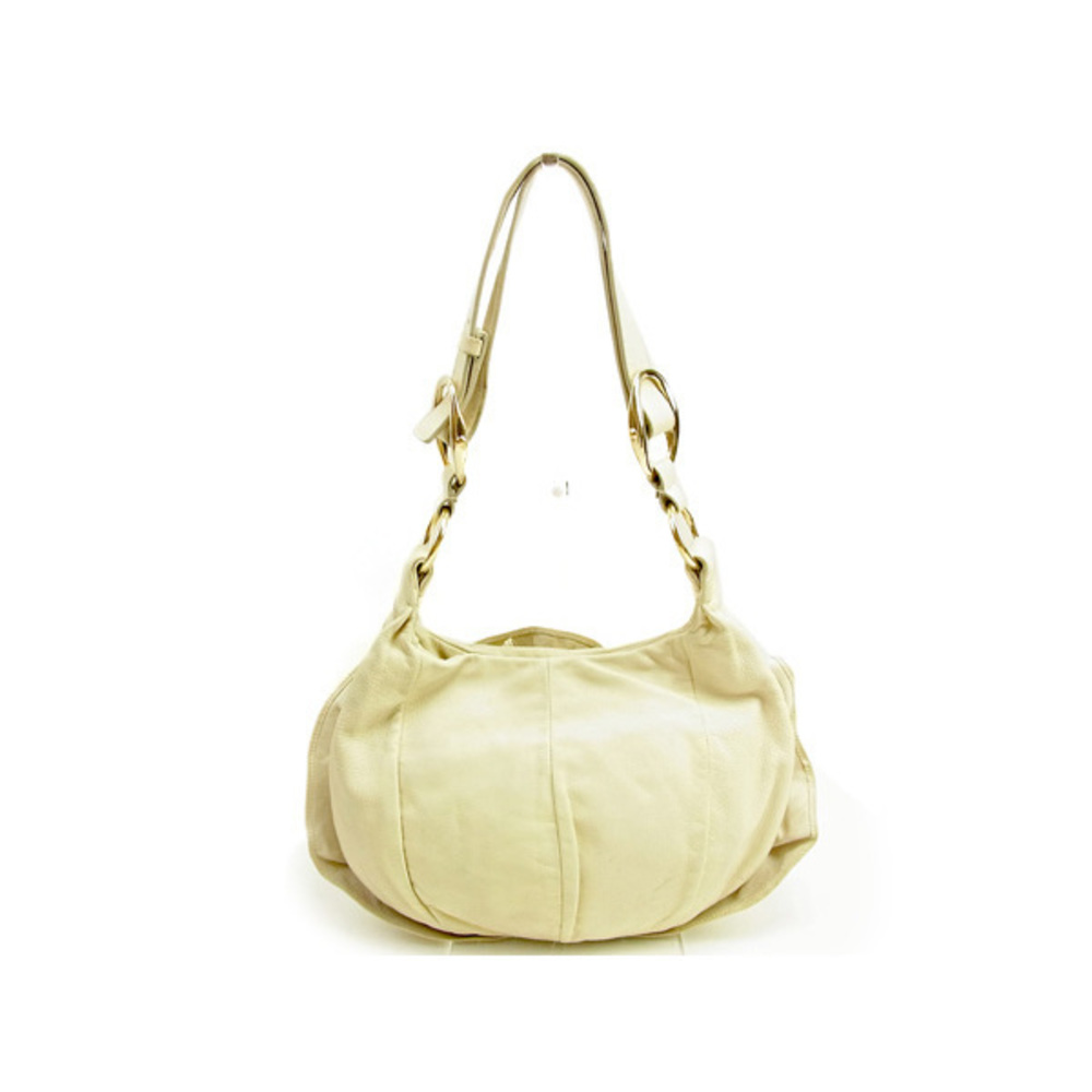 Saint Laurent Bag One Shoulder Leather Naja Tan